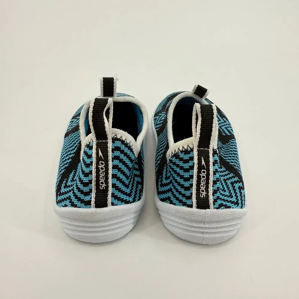 Speedo Junior Surf Strider Water Shoes Big Kid Size 2 - 3 Medium Blue Black